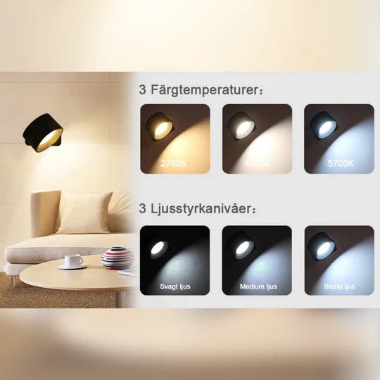 Auroria™ – Smart LED Väggbelysning