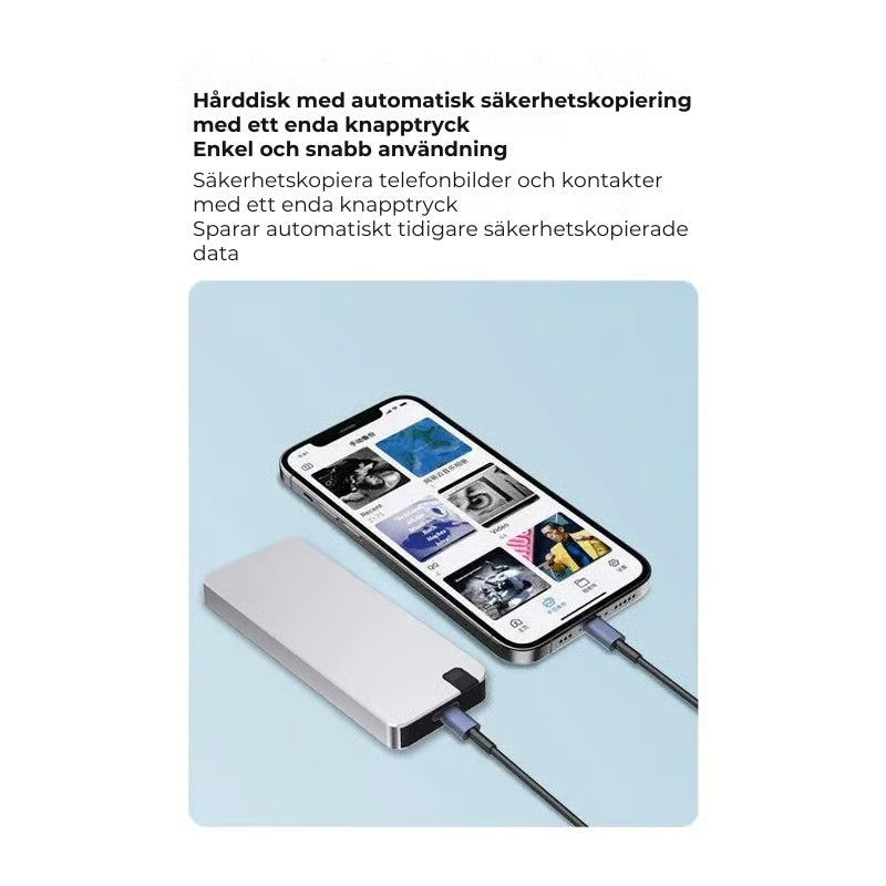 Minnesvalv™ | Extern USB 3.0 Lagringsminne