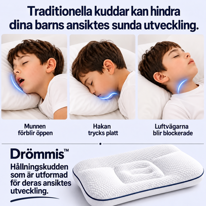 Drömmis™ – Ergonomisk kudde för barn