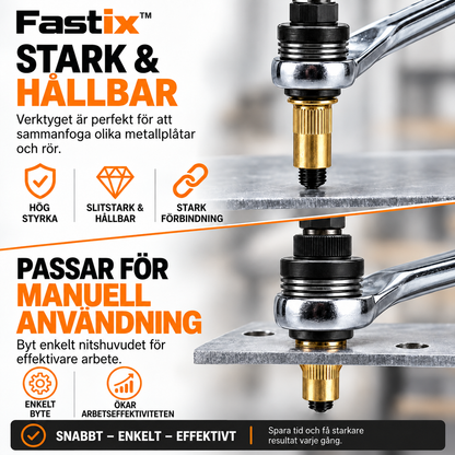 Fastix™ – Nitmuttersats till skruvdragare