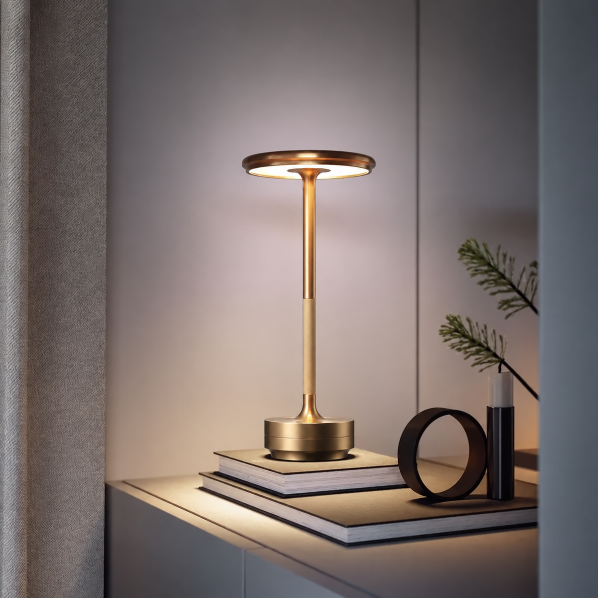 Glodora™ – Trådlös LED Bordslampa