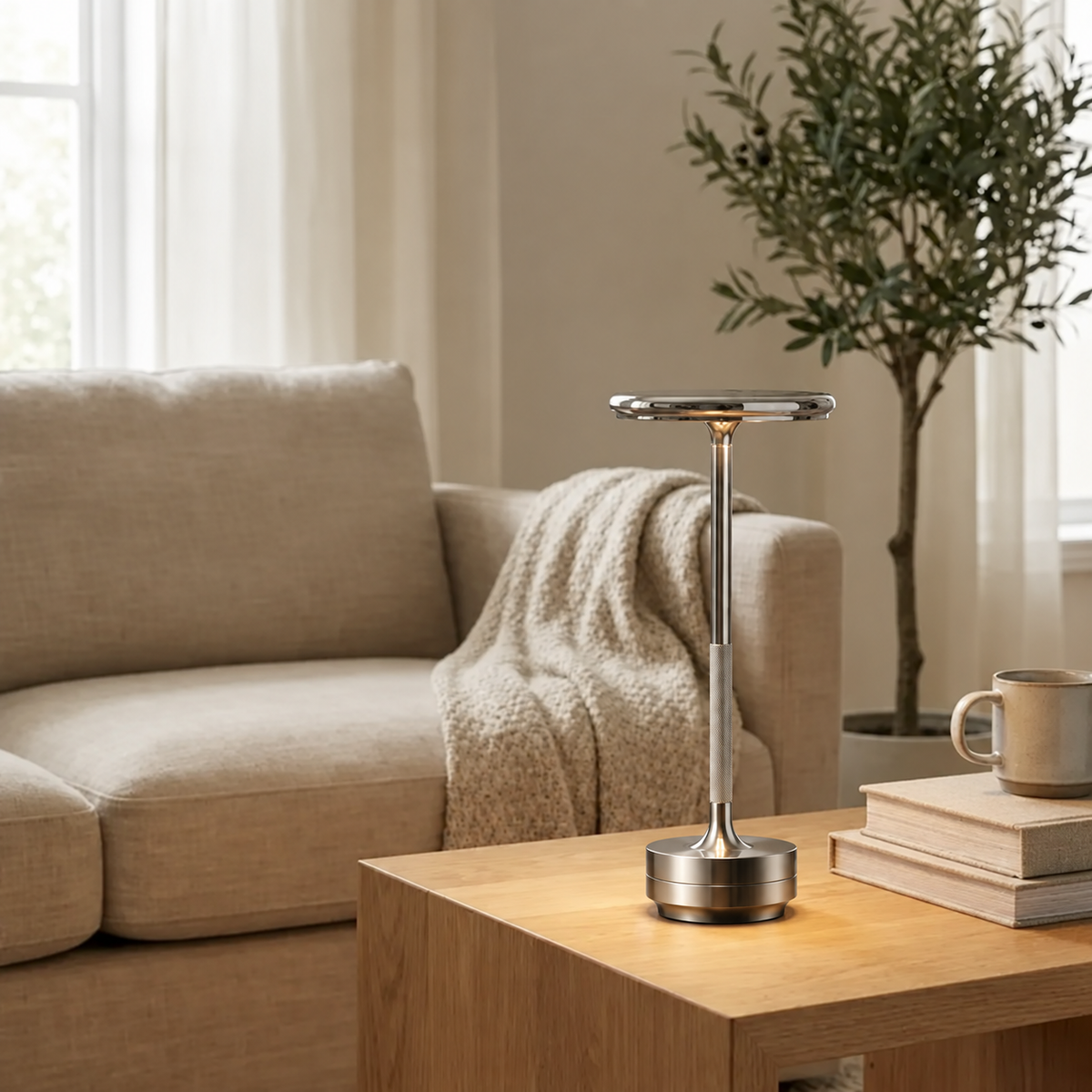 Glodora™ – Trådlös LED Bordslampa