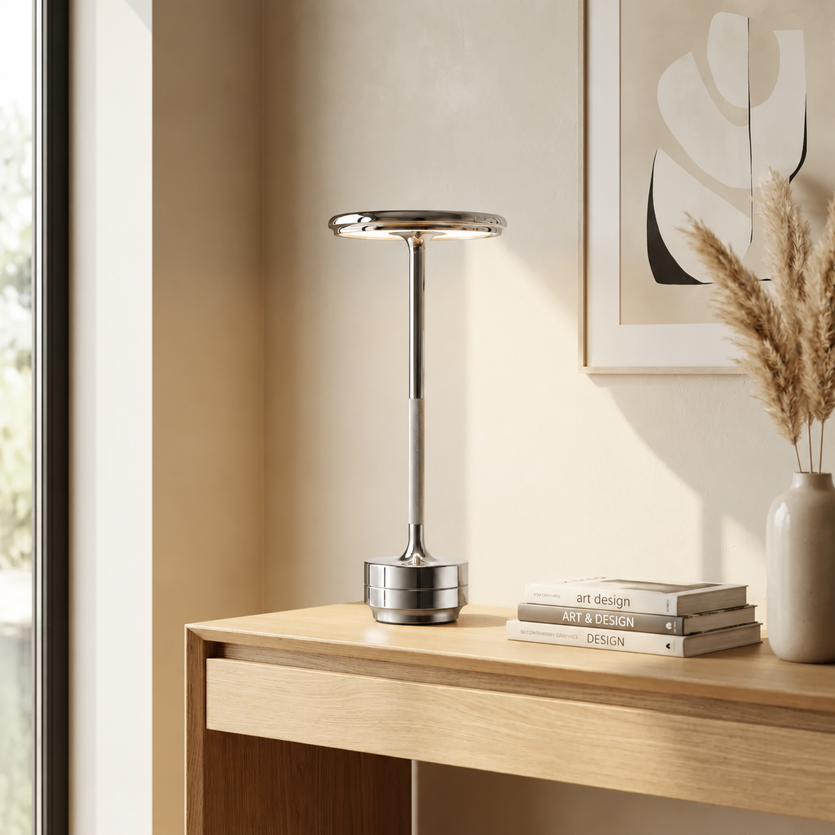 Glodora™ – Trådlös LED Bordslampa