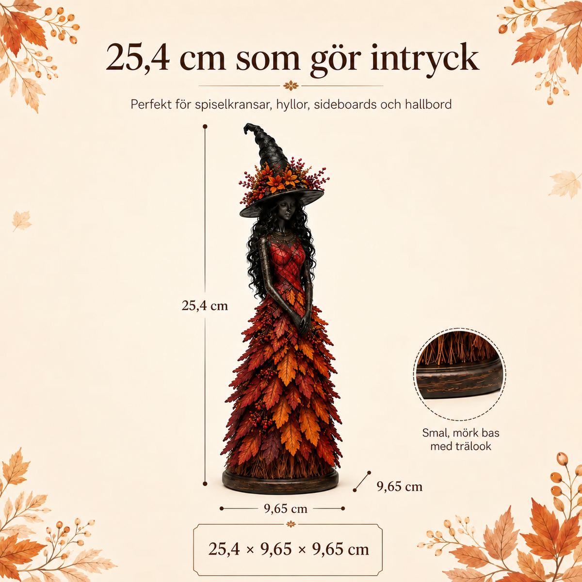 Häxoria™ – Förtrollad Höstfigur