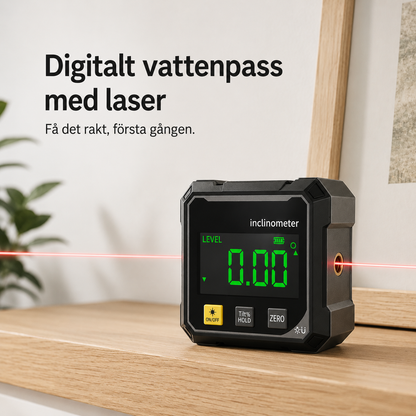 LaserLod™ – Digitalt Vattenpass med Laser