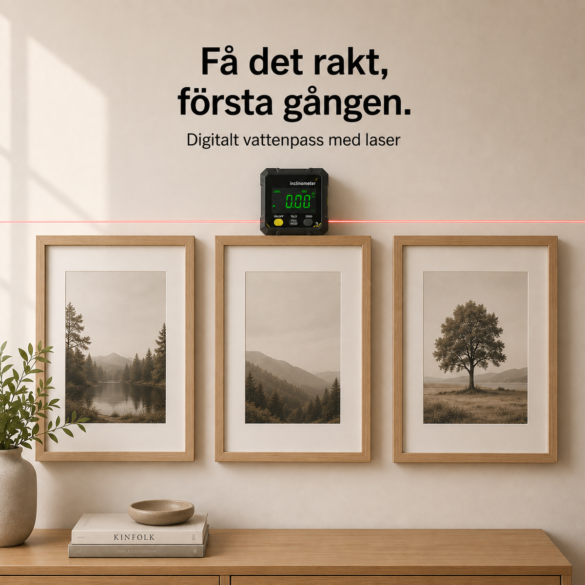 LaserLod™ – Digitalt Vattenpass med Laser