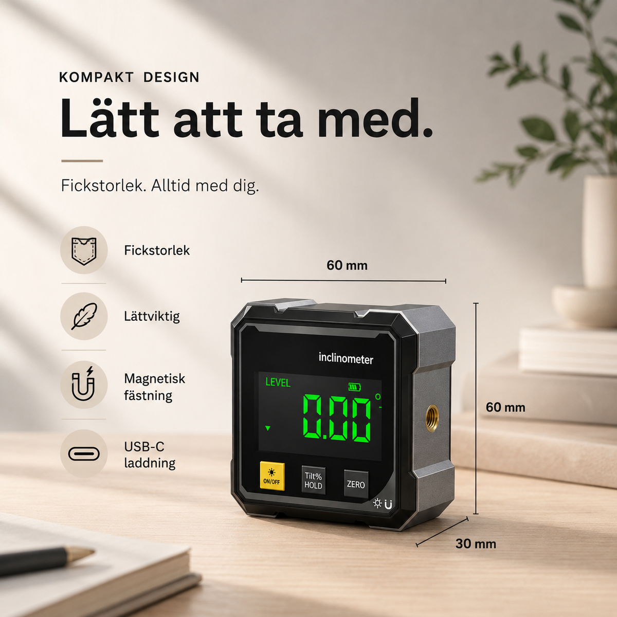 LaserLod™ – Digitalt Vattenpass med Laser