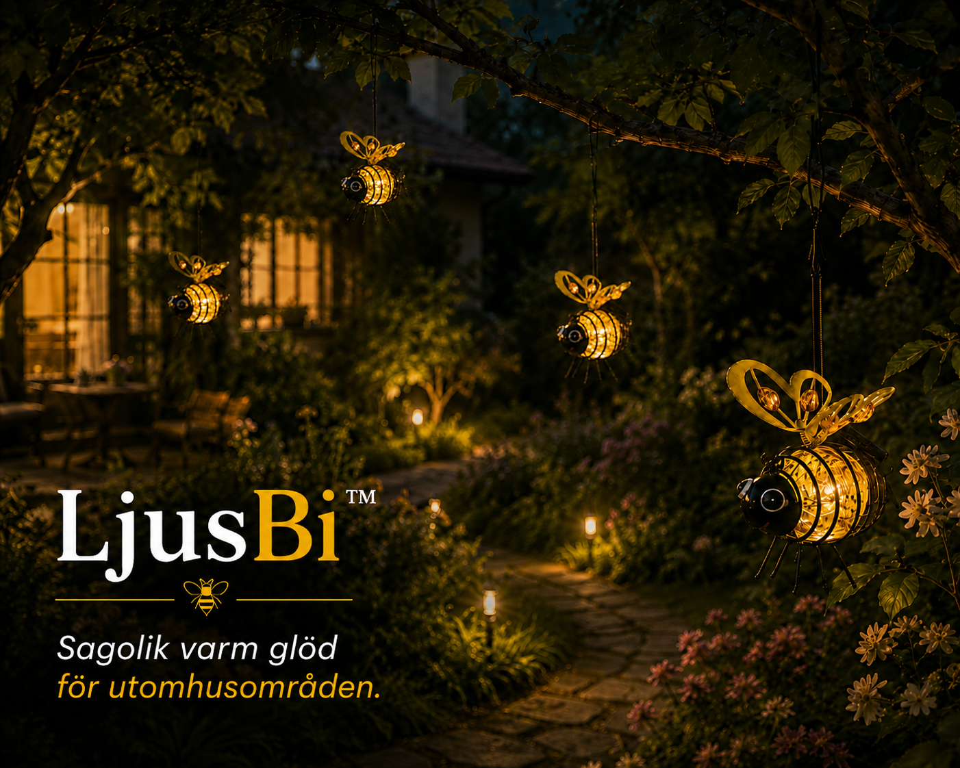 LjusBi™ – Solcellsbi för upphängning