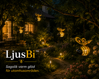 LjusBi™ – Solcellsbi för upphängning