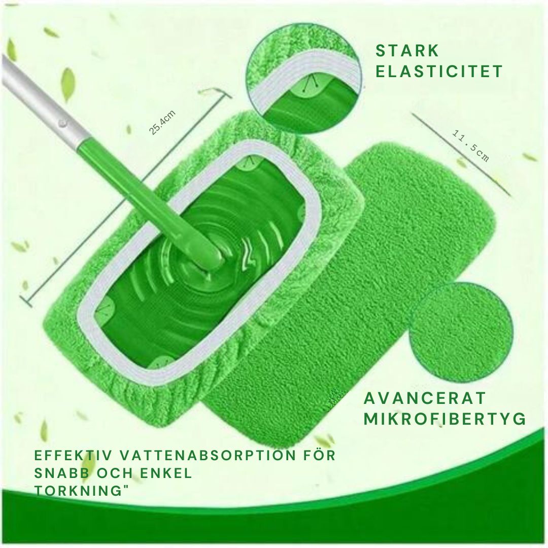 MikroMopp™ – Återanvändbar Mikrofiberduk för Swiffer