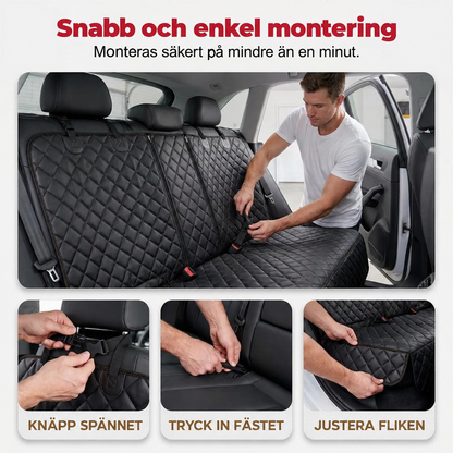 PawGuard™ – Vattentät & Hopfällbar Bilsätesskydd för Hund