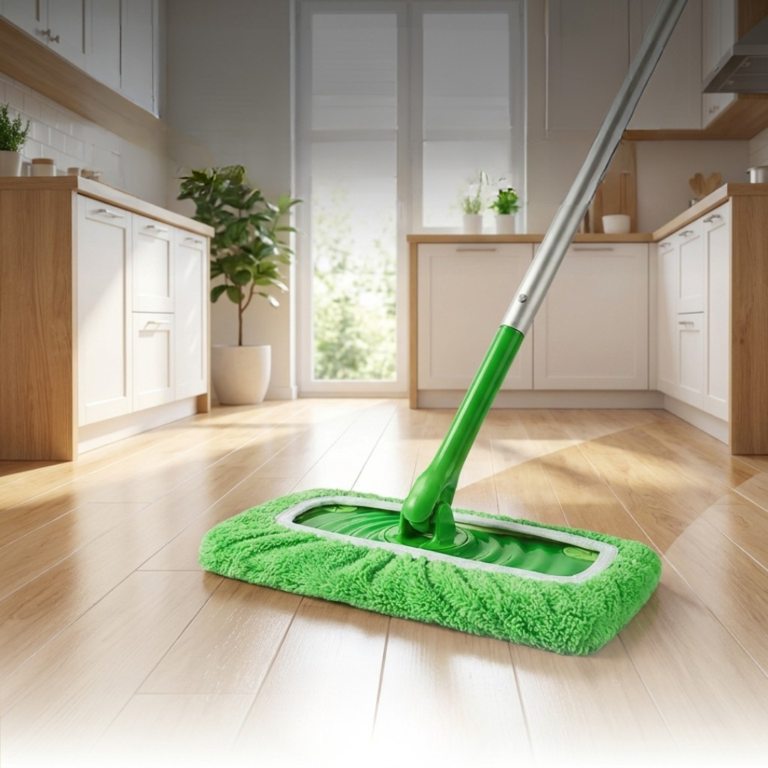 MikroMopp™ – Återanvändbar Mikrofiberduk för Swiffer