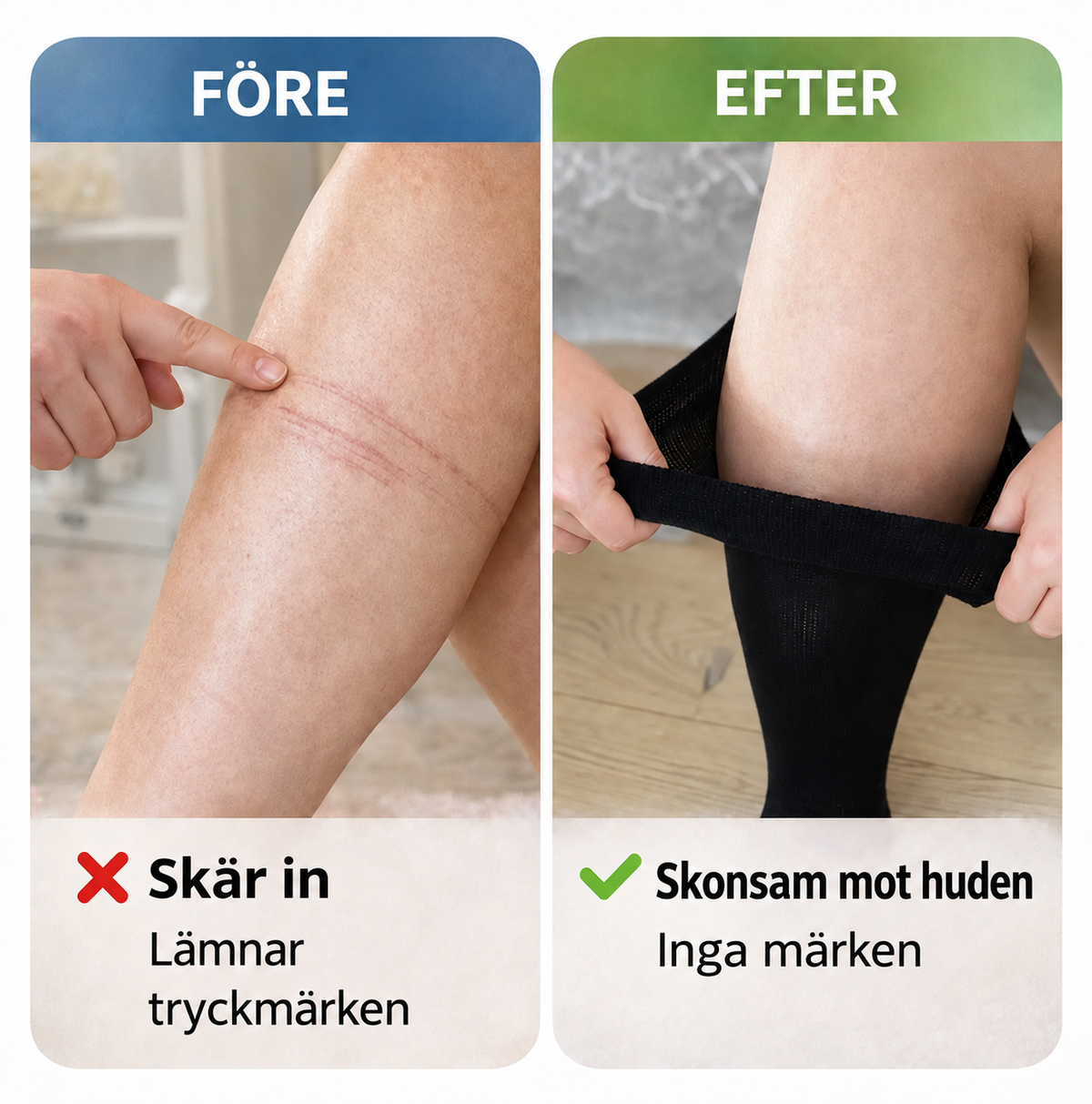 Venora™ Kompressionsstrumpor Du Faktiskt Vill Ha På Dig