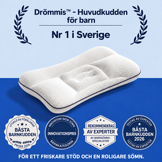 Drömmis™ – Ergonomisk kudde för barn