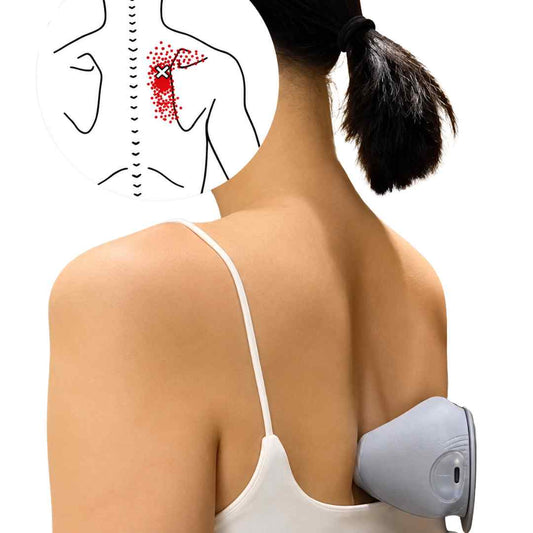 MassoPunkt™ – Handsfree massageboll för väggen med värme & vibration